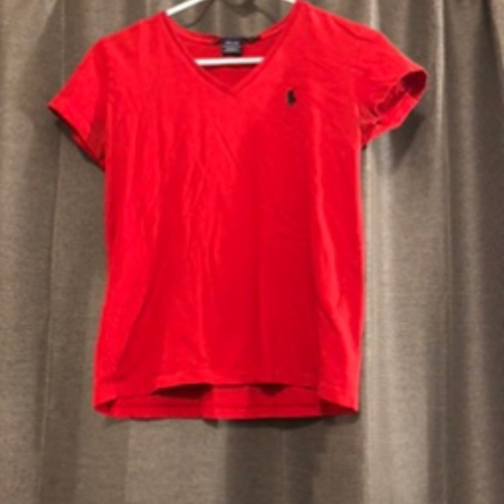 Red Ralph Lauren T Shirt